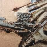 Ceramic sculpture by annie maume, 1970s/80s