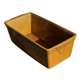 Large ceramic terrine dish in honey and caramel colour H10 L29