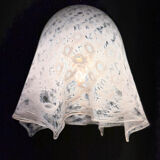 Paolo Venini. Mid-century ceiling lamp 'Fazzoletto', Murano glass, La Murrina, Italy, 1970s.