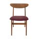 Set of 4 Farstrup "Monaco" teak and beech chairs, Denmark, 1960s