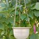 Vintage hanging cache pot - Signed studio ceramic by Griet Malfait