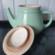 Vintage teapot 50-60s pastel green