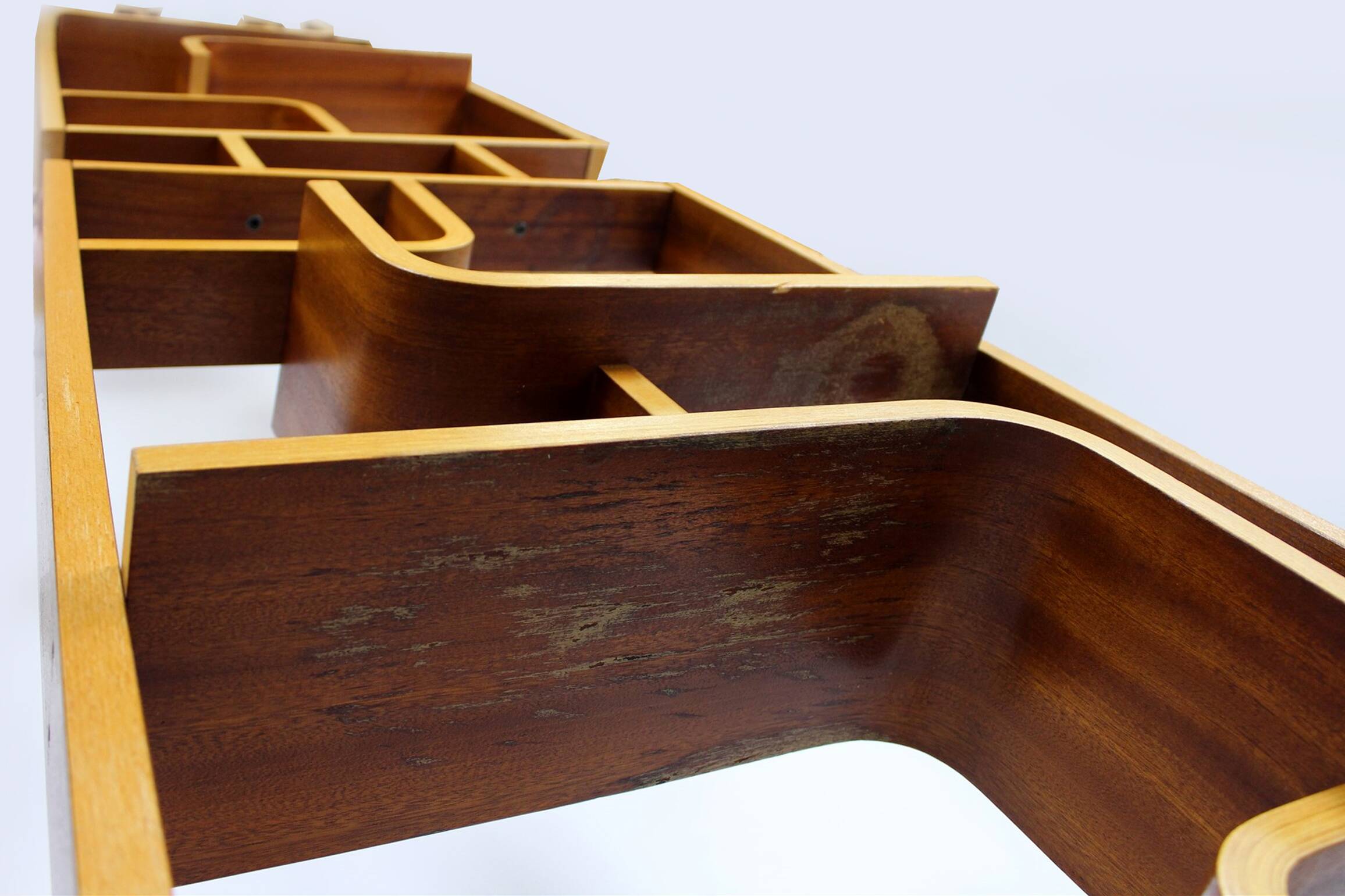 Mid-Century Room Divider by Ludvik Volak for Drevopodnik Holesov, 1960s