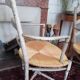 Ancienne paire de fauteuils provençal Louis XVl