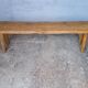Bench 144 cm old patinated solid wood