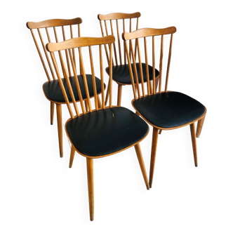 4 Baumann “Sonata” chairs, 1970