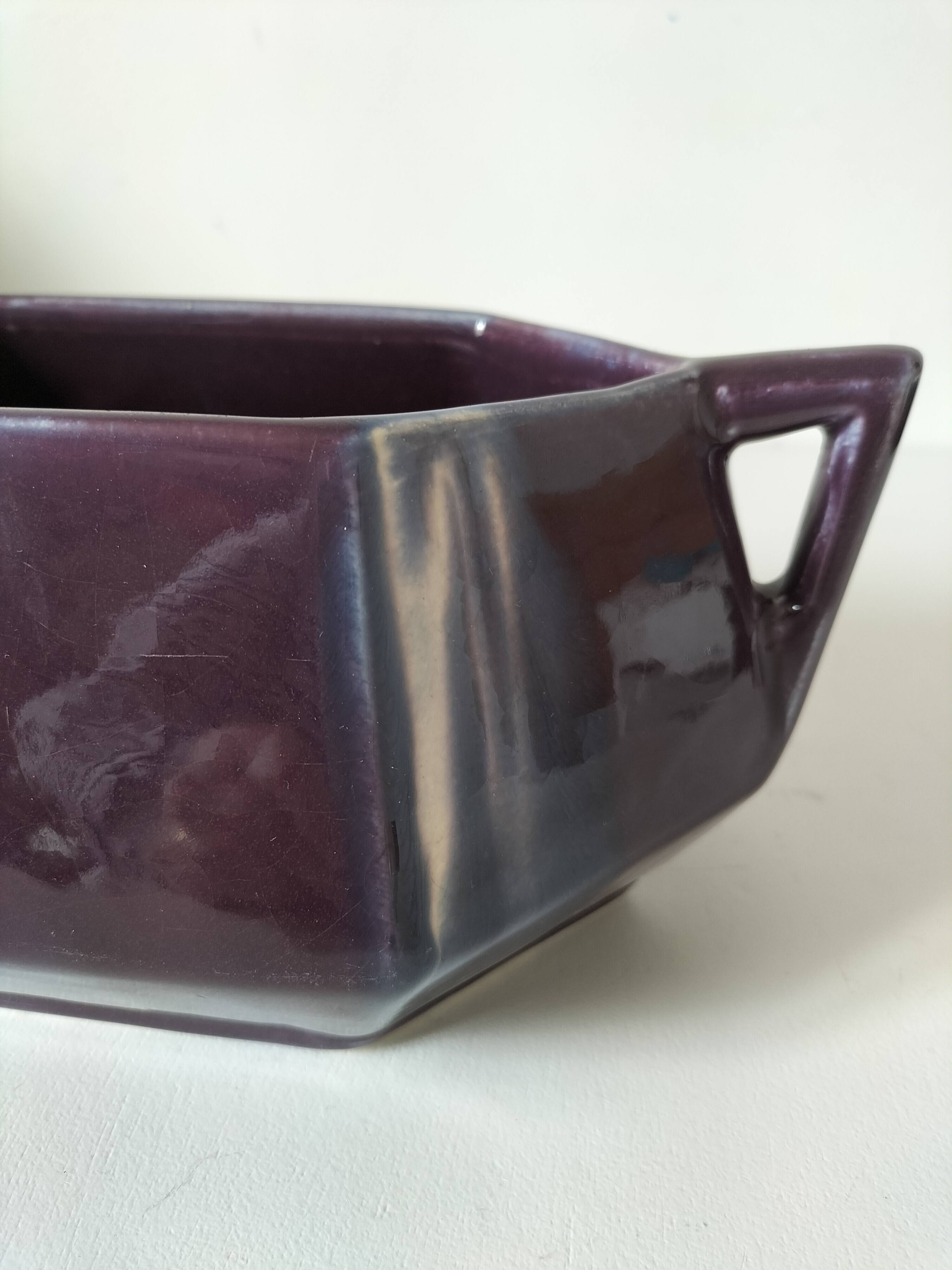 Vintage planter Manufacture Le Bruyn 40s-50s