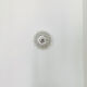 Bubble glass wall lamp or flush light by Helena Tynell for Glashütte Limburg