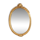 Miroir doré rocaille
