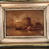 Series of four small framed chromos