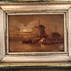 Series of four small framed chromos