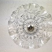 Lampe suspendue de cuisine en verre transparent Farmhouse