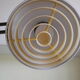 Lamp architect with lampshade in enamelled plate and 2 articulated arms brand ledu