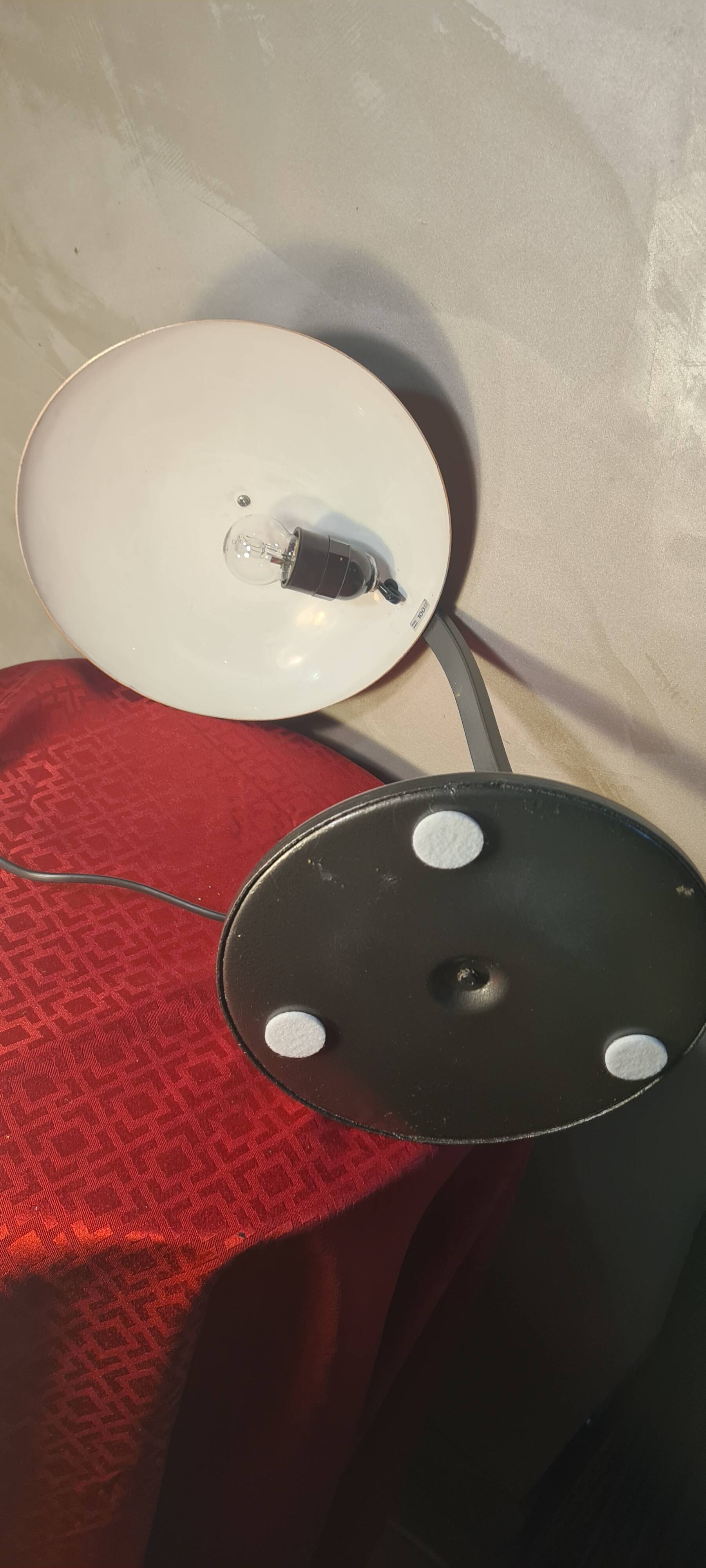 Nuova Veneta Lumi desk lamp from the 1970s, design 42x40