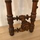 Wooden coat rack with swivel hooks