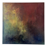Light in the Dark by Nicole Majer - 100x100 cm