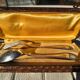 Baptism cutlery set box