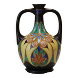 Glazed ceramic vase from the Gouda pottery, circa 1930