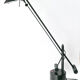 Articulated desk lamp with balance wheel 1980's by Stilplast Italy