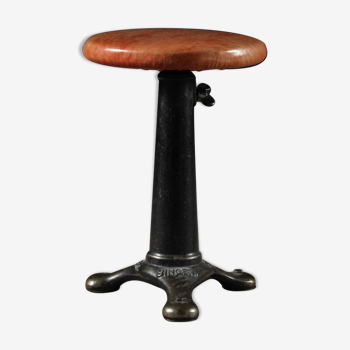 Singer stool cast iron