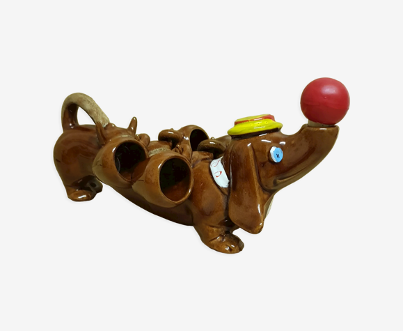 Carafe de liqueur de chien de saucisse