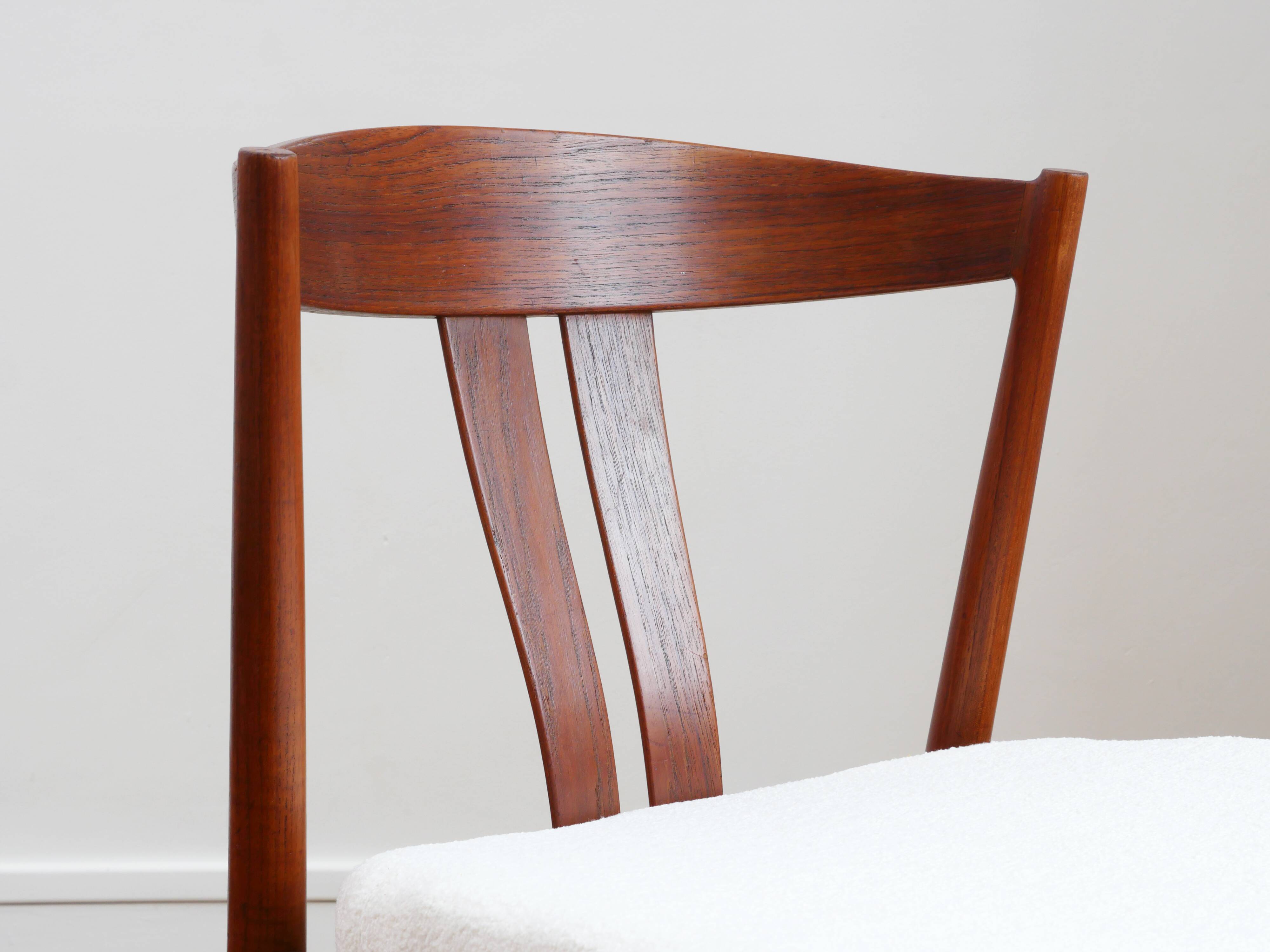 Scandinavian teak chair – Carl Ewent Ekstrom - Restored