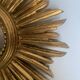 Vintage sun mirror 32 x 32cm, 1950s