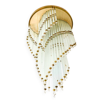 Lustre vintage en cristal