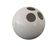 Spherical Vase • Bowling • Vitreous Porcelain • Enzo Bioli • Il Picchio • 1970