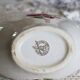 Vintage earthenware sauceboat – Moulin des Loups – Floral pattern