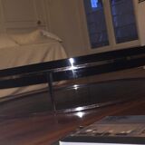 Table basse design 120 piétement aluminium
