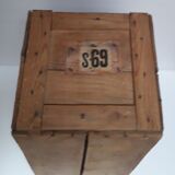 Wooden transport box