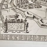 19th century engraving / Plan of Paris / Plan of Visscher