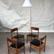 Vintage set of 4 mid century teak dining chairs scandinavian 60s 70s retro danish