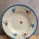 Set of 2 vintage deep plates Digoin Sarreguemines Marie-lou Terre de Fer