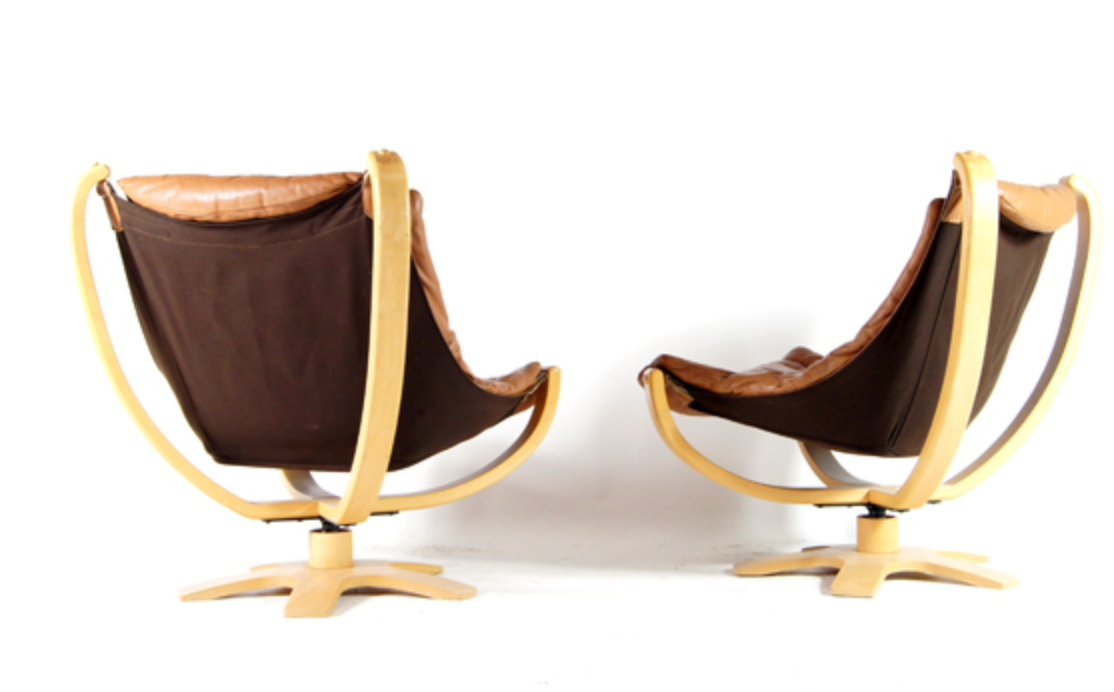 70s oak skippers chair