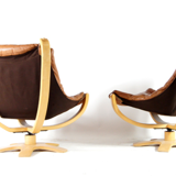 70s oak skippers chair