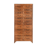 Meuble d’atelier en bois à 24 tiroirs