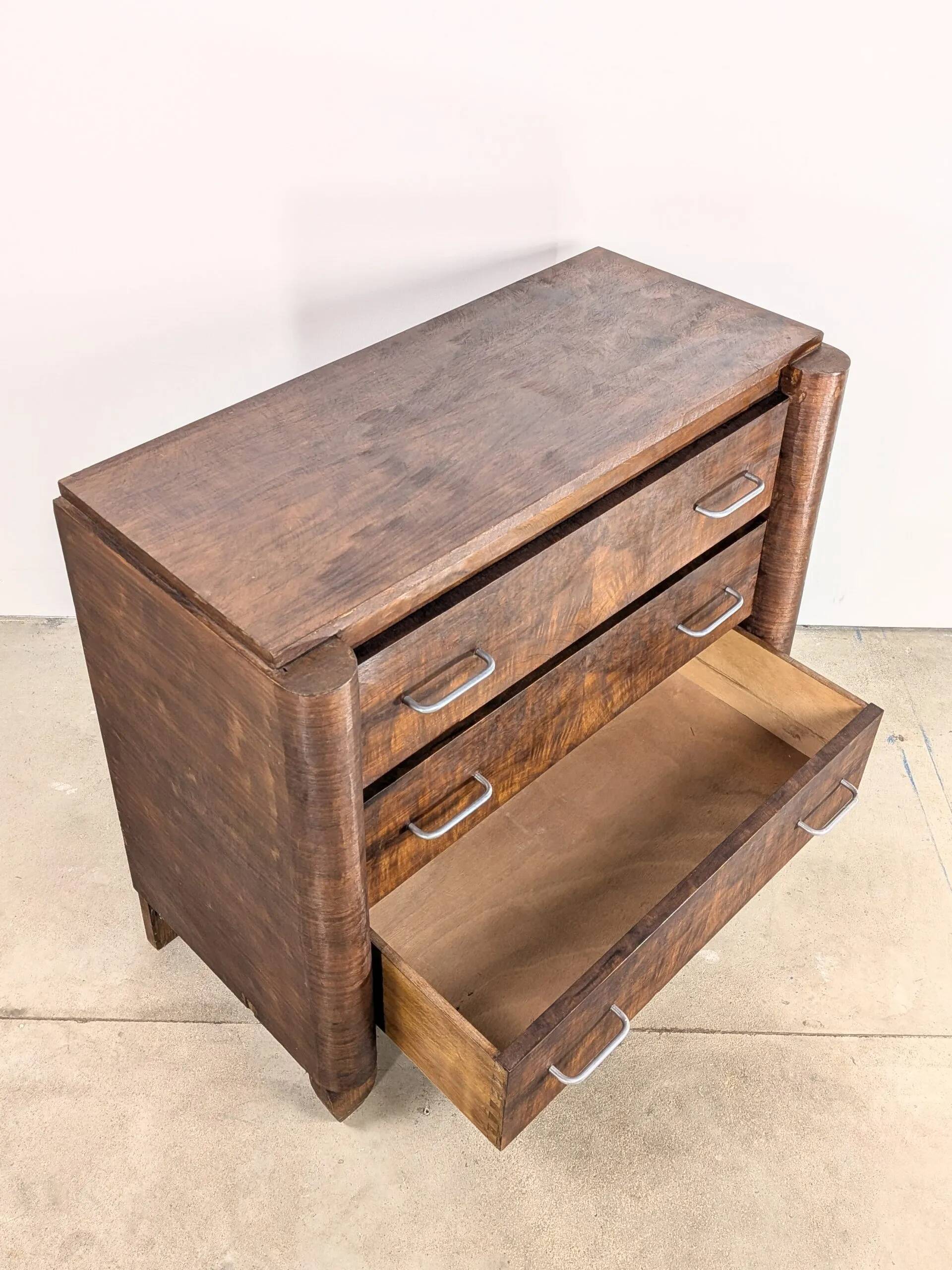Vintage 1950s chest of drawers – Art Deco style