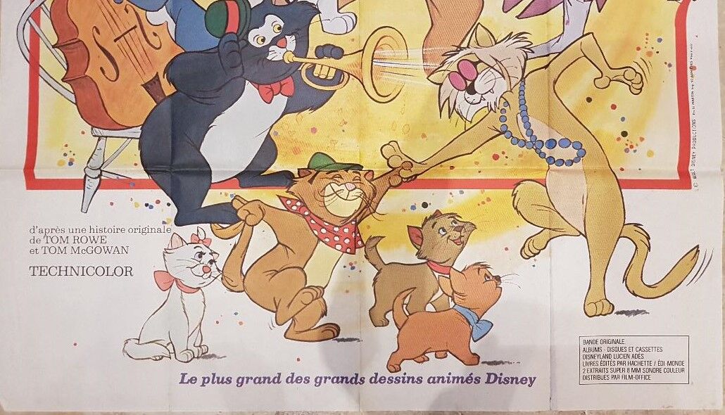 Poster "The aristocats"