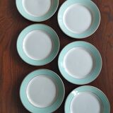 12 plates K&G Lunéville, model Meudon