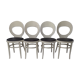 Suite de 4 chaises de bistrot Baumann modèle Mouette vintage
