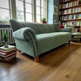 Vintage sea green canapé