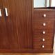 Art Deco mahogany wardrobe