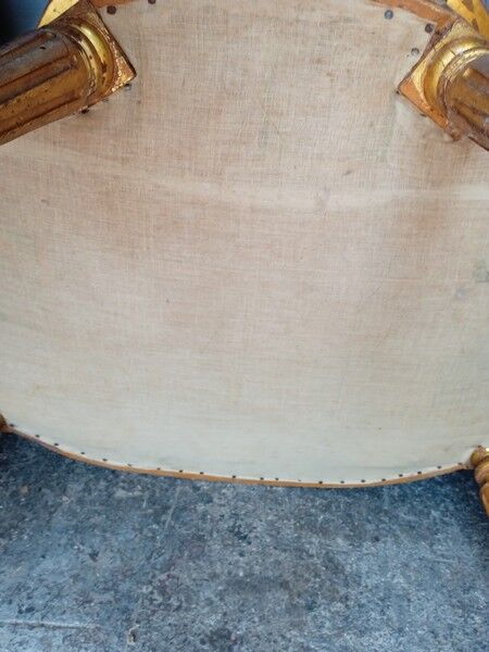 2 fauteuils 4 chaises salon Louis XVI époque XIXeme