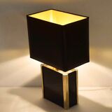 Romeo Rega plexiglass and metal table lamp, 1970s