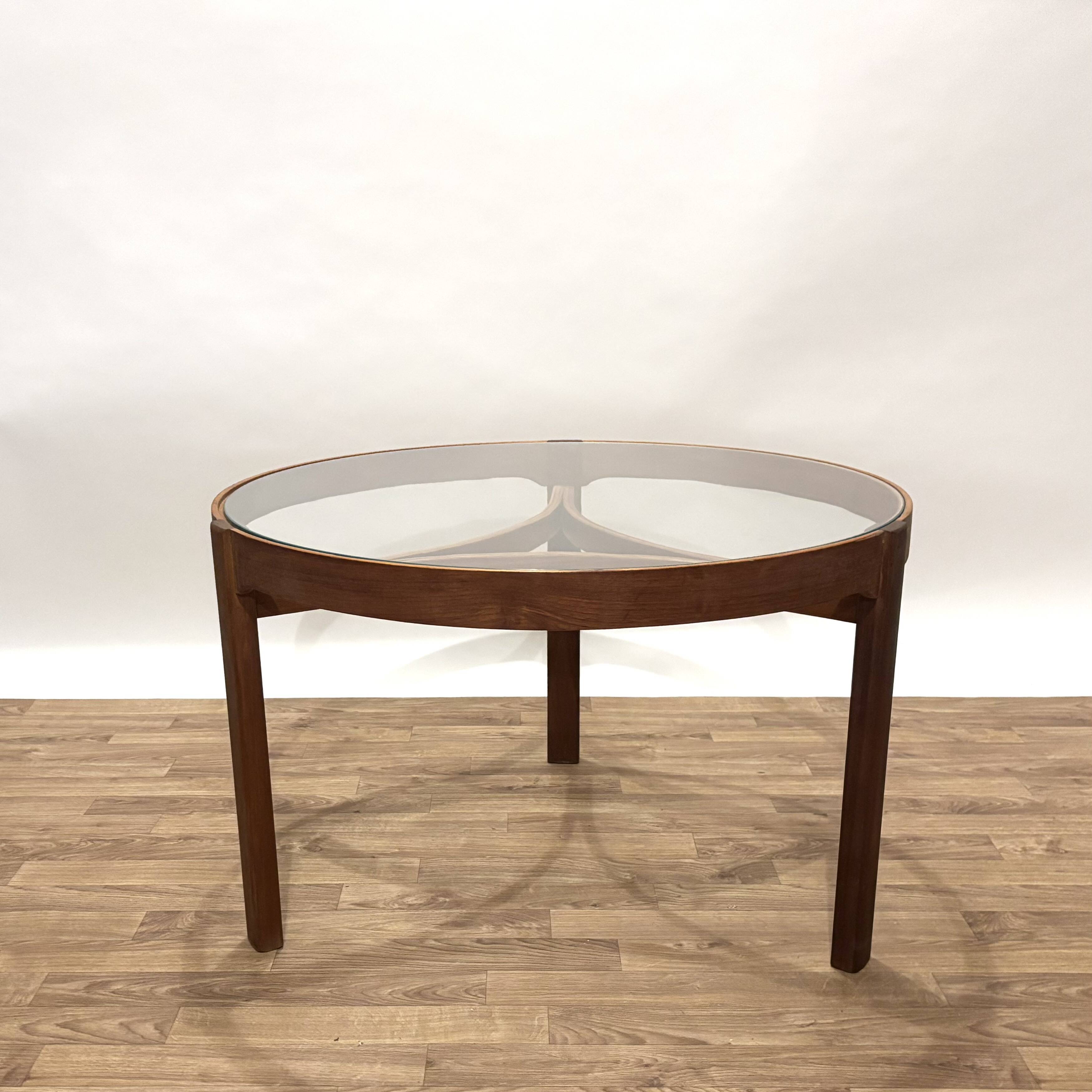 Table basse scandinave années 60