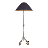 Brass floor lamp