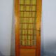 Solid oak glass door