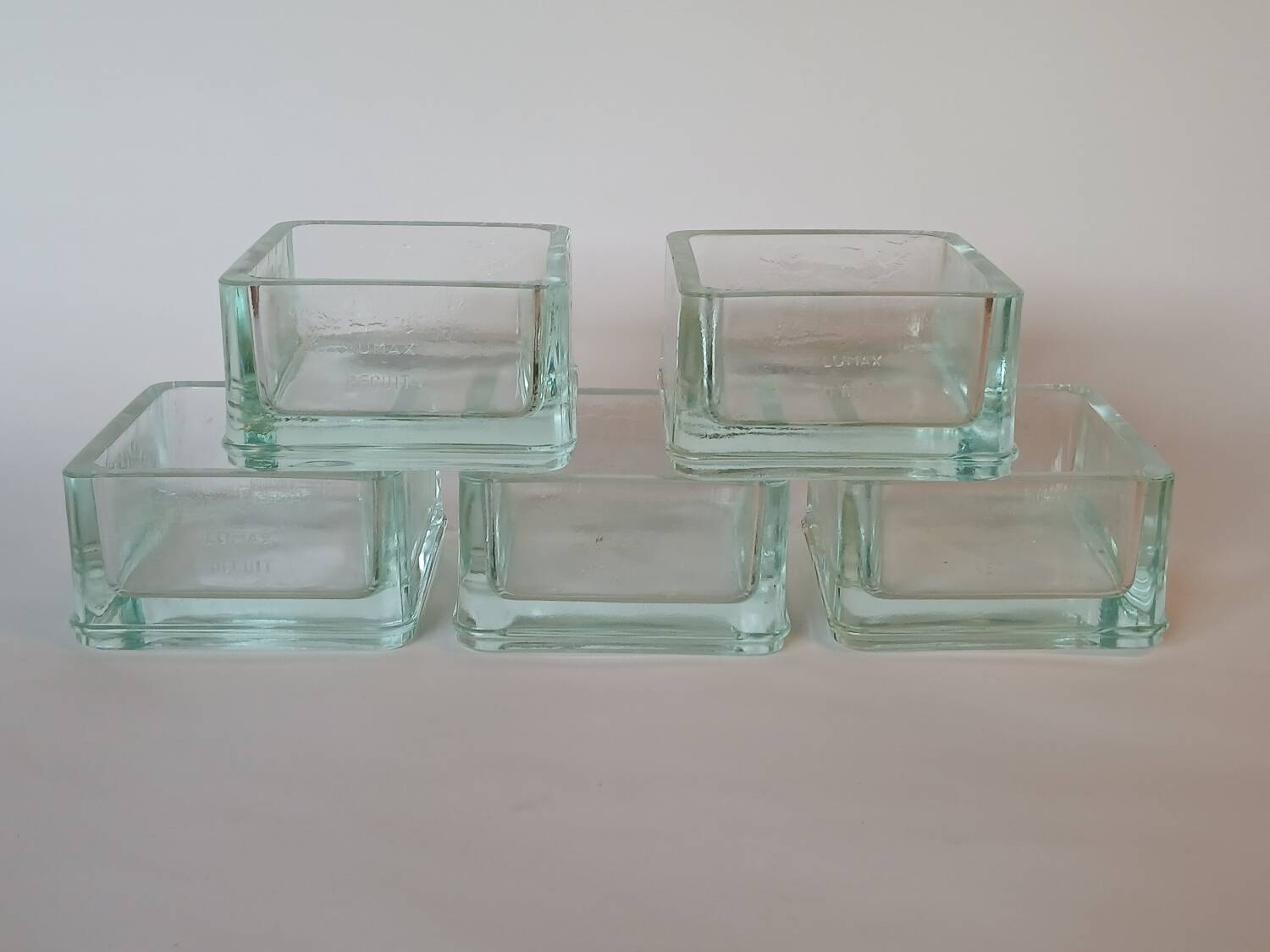 Lot de 5 vide-poches lumax grand format